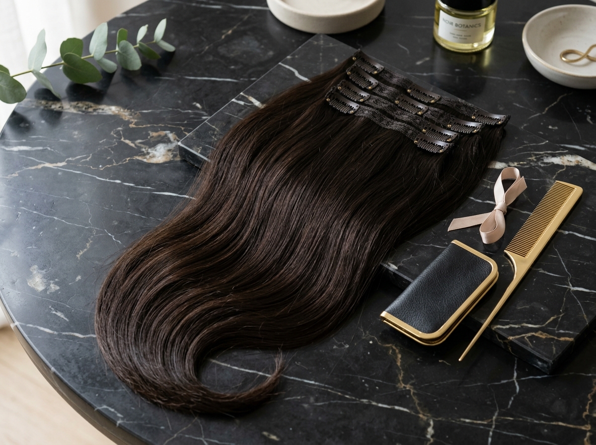 Virgin Clip-On Hair Extensions